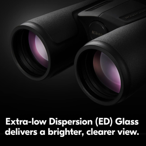 Nikon Monarch M5 10x50 Binocular | High-Magnification Waterproof Fogproof Rubber-Armored 50mm Objective Binocular with ED Glass Multilayer-Coated Lenses | Wildlife Nature...