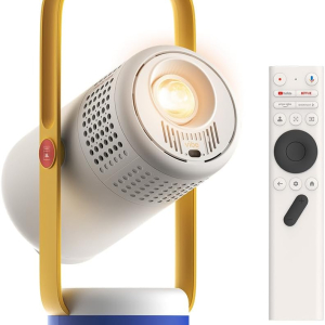 XGIMI Vibe One Battery Powered Mini 1080P Smart Portable Projector | Google TV with Licensed Netflix, Sound by JBL, Built-in Battery, Auto Focus Auto Keystone, Video...
