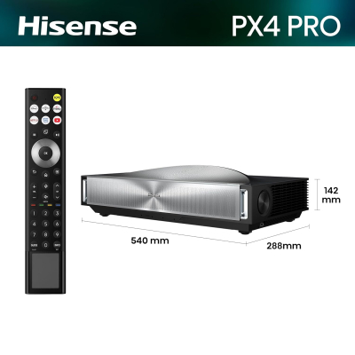Hisense PX4 PRO Ultra Short Throw 4K Laser Projector