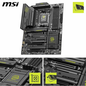 MSI MAG X870E TOMAHAWK WIFI Motherboard, ATX-Ryzen 9000/8000/7000, AM5,DDR5