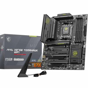 MSI MAG X870E TOMAHAWK WIFI Motherboard, ATX-Ryzen 9000/8000/7000, AM5,DDR5