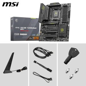 MSI MAG X870E TOMAHAWK WIFI Motherboard, ATX-Ryzen 9000/8000/7000, AM5,DDR5