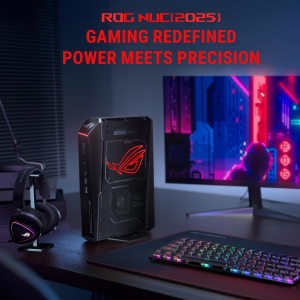 ROG NUC (2025) Gaming Mini PC with Intel® Core™ Ultra 9 (Series 2) ARL-HX CPU, NVIDIA® GeForce RTX™ 5070 Ti Mobile GPU, 16GB DDR5 RAM, 1TB NVMe SSD, Thunderbolt 4 Triple-Fan...
