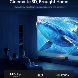 XGIMI MIRA Pro Ultra Short Throw Laser Projector, 4K UHD, 3000 ISO Lumens