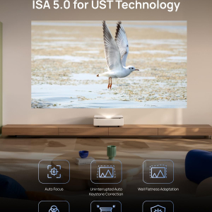 XGIMI MIRA Pro Ultra Short Throw Laser Projector, 4K UHD, 3000 ISO Lumens
